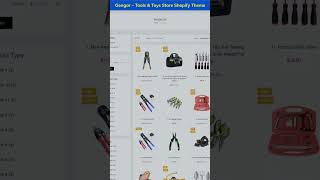 Gengar – Tools & Toys Store Shopify Theme #shopifythemes #ecommerce