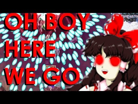 Streaming Touhou 12 (and 8) until I give up or go insane or die or some combination thereof