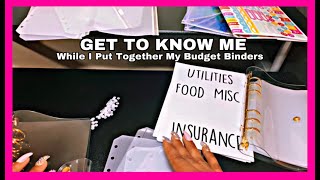 Watch the setting up of Budgeting binders|cashenvelopesystemforbeginners