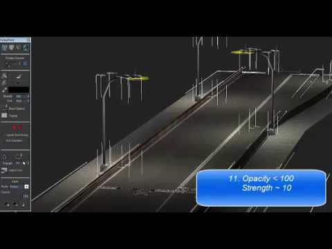 RBR track making  -  The Light Street Lamps