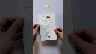 Avoid These 3 Mistakesto Score Highest Marks in Exams🔥 #studytips #exams #maths