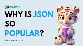 Why is JSON so popular #devtools99 #devtips #json #js #javascript #learnwebdev #webdevelopment