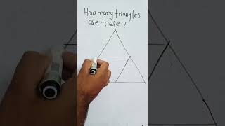 challenge.. how many triangles are there..?? #mathematics #maths #viral #maths  #physicsbypankajsir