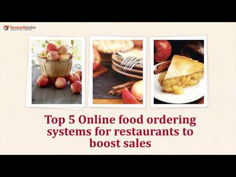 Top 5 Online food ordering systems for restaurants to boost sales