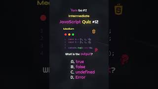 Quiz #12: Let’s See If You Can Crack This 🤯💻