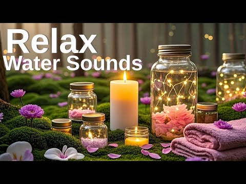 Sound of Water and Relaxing Music 🪴 Peace of Mind, Healing, Stress Relief