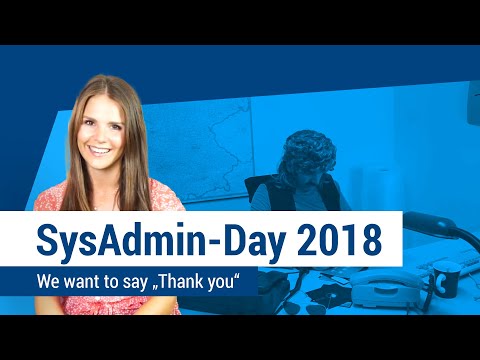 Happy SysAdmin Day 2018! - baramundi congratulates