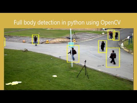 How to detect full body | body detection | OpenCV | Python | Love Programming