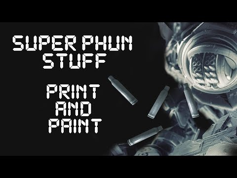 Print and Paint - Episode 5 - War Machine Miniature