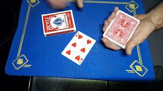 A switch and a force card trick