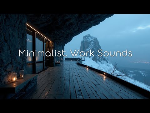 Deep Work Winter Edition ❄️ Cold Stillness Focus Music | Study & Work Flow Vibes