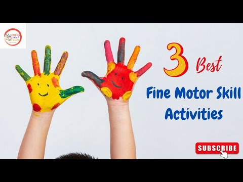 Top 3 Fine Motor Skill Activities for early Kids | Pre-writting | Finger Moulding Activity Learning