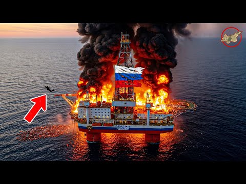 Ukraine DESTROY Russian $500M Oil Rigs in the Black Sea – Then THIS Happened…
