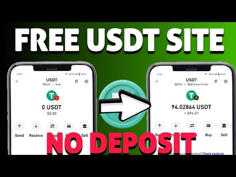 Claim Free USDT Everyday | $2.00 USDT daily in 2 Minutes (No Gas Fee)... #freeusdt2025