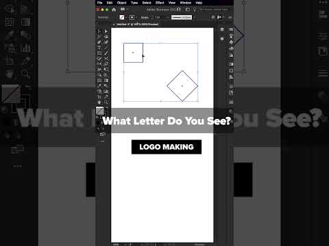 What letters you see? - Logo Monogram Series [11/20] #shorts #shortsindia #youtubeshorts