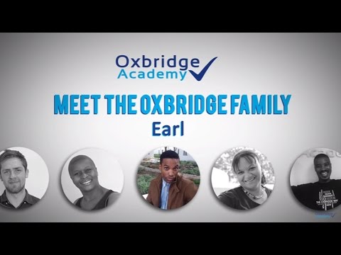 Meet The Oxbridge Academy Family - Earl