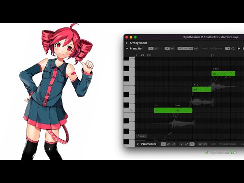 Kasane Teto SynthV AI High Dynamics Voice Model Demo