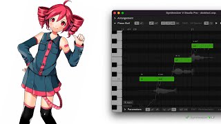 Kasane Teto SynthV AI High Dynamics Voice Model Demo