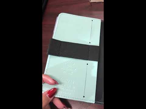 Filofax Personal original in duck egg Unboxing