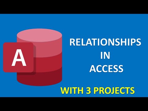 Database Relationships in Access for beginners | 2023 | Full Practical |