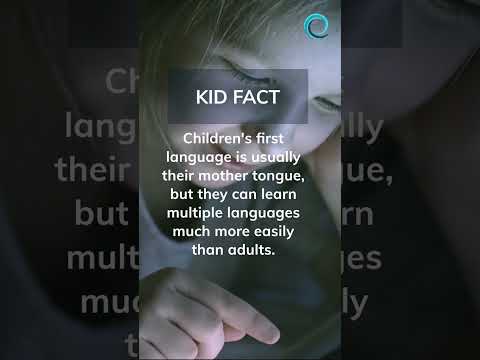 Kids are imaginative and learn faster. #shorts #kids #kidfacts