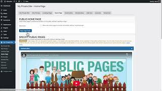 How to install My Private Site add-ons