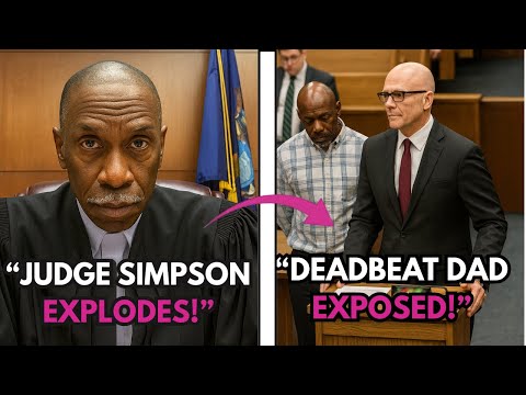 Judge Simpson Calls Out Irresponsible Father in Explosive Court Showdown!