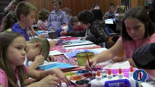NES Art Class Preps Mural Pieces