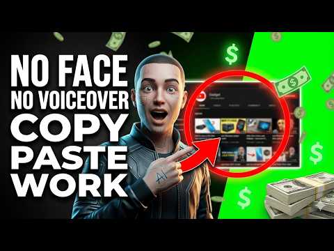 This Faceless Channel Makes Money Just By Copy & Paste