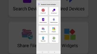Bluetooth Connect Animation use ForeGround Services for data transfer #app #bluetoothconnection