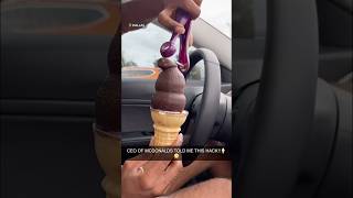 MCDONALDS SECRET ICE CREAM TOOL 🍦🍫🤯