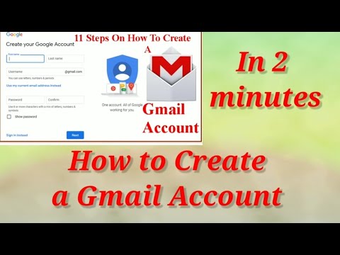 How to create a new Gmail.id in PC