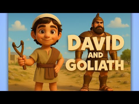 David and Goliath Bible Song | Fun Bible songs for Kids | Eklektos Kids TV