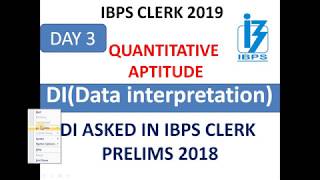 DI TRICKS FOR IBPS CLERK 2019 || IBPS CLERK 2019