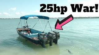 Comparing Three 25hp Outboards