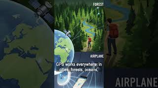 How GPS Works Everywhere (even on planes) #GPS #Aviation #TechExplained #Satellites #Navigation