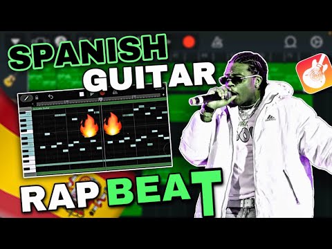 How To Make A Spanish Guitar Rap Beat On GarageBand iOs (iPad/iPhone)