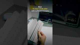 13 Hour Study Plan for Toppers!📚⏰ Master Your Day Like a Topper #motivation #study #neet #jee #upsc