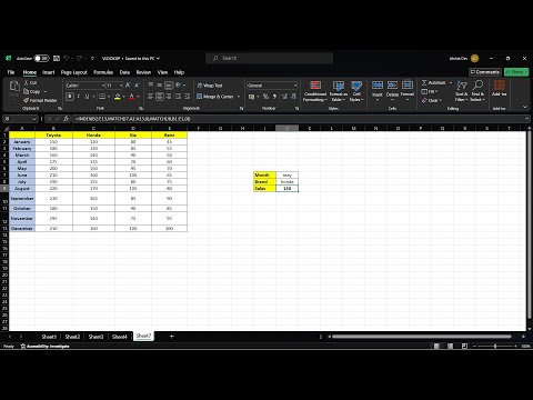 How to use Vlookup Index and match functions in Microsoft excel