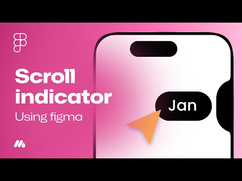 How to Create a Liquid Scroll Indicator in Figma | Inspired by iOS 18 | Step-by-Step | Tutorial