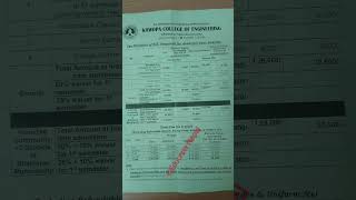 fee structure of Khwopa Engineering college for academic year 2082/83.  #khwopa