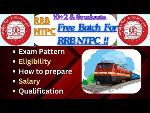 RRB NTPC 10+2 UNDERGRADUATE AND GRADUATE NOTIFICATION EXAM PATTERN AND SYLLABUS | RD MATHS