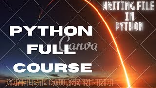 85 Writing file in python | Writing Files using Python | Writing Files