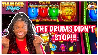 30+ Spins & BIG WINS On Thunder Drums!