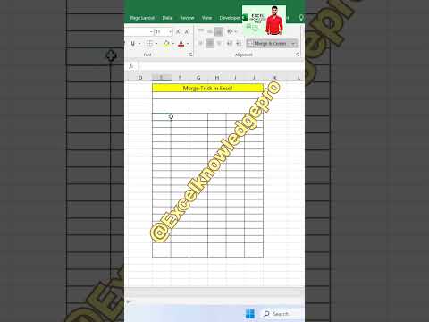 Merge & Center Like a Pro in Excel 💡 | Secret Trick You Didn't Know!