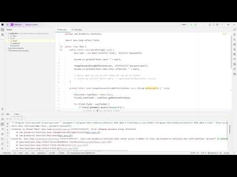 Java Reflection - Get and Set field values