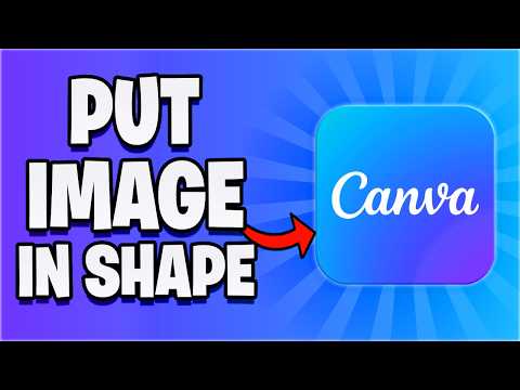 Image Cropping in Shapes – Canva Tutorial