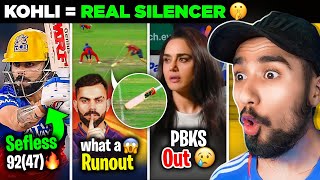 KING KOHLI silences the haters 🔥 | Virat 92 & run out 🥵 | PBKS vs RCB