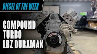 Dirty Hooker Diesel-Built Compound-Turbo LBZ Duramax Engine