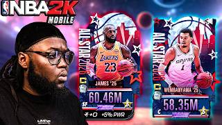 NBA 2K Mobile - INSANE ALL STAR PACK OPENING!